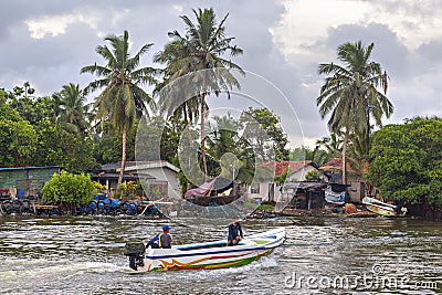 Fishing town, Negombo, Sri Lanka Editorial Stock Photo