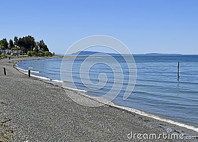 Qualicum Beach, Vancouver Island Stock Photo