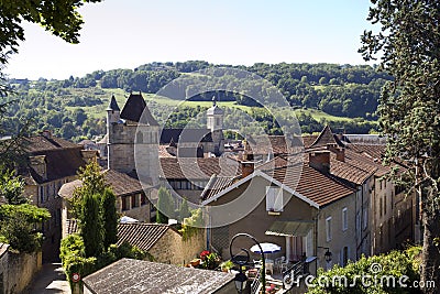 France - Figeac Stock Photo