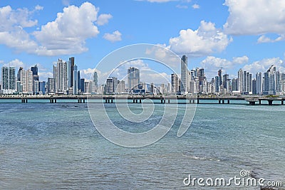 View of Panama City, Panama Editorial Stock Photo