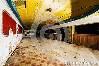 Abandoned Variety Theater - Cleveland, Ohio Stock Photo