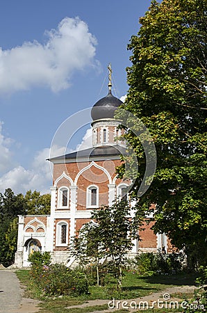 Petropavlovsky cathedral in Mozhaysk Kremlin Moscow region Russia Stock Photo