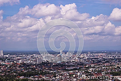 View point cityscape Stock Photo