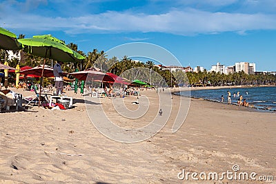 View of Ponta Verde Editorial Stock Photo