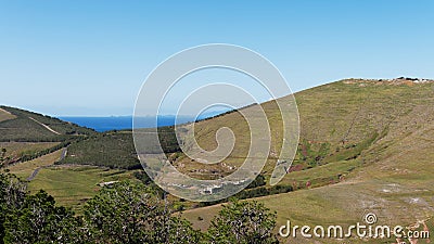 View from Porto Santo, Madeira Islands Stock Photo