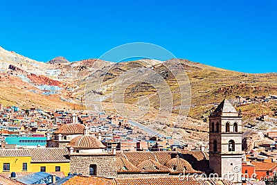 View of Potosi, Bolivia Stock Photo