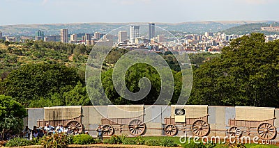 View on Pretoria city Editorial Stock Photo