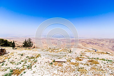 View of the `promised land` Stock Photo