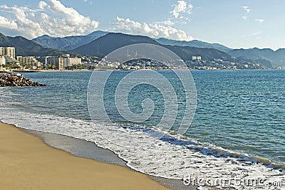 View of Puerto Vallarta, Pacific Ocean Stock Photo