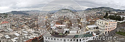 View of Quito capital City of Ecuador Stock Photo