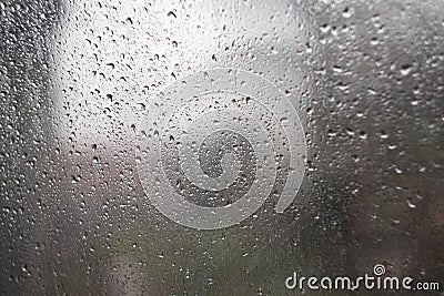 A view of the rain Stock Photo