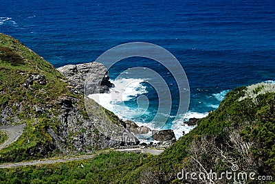 View of Rio Flumini bay Stock Photo