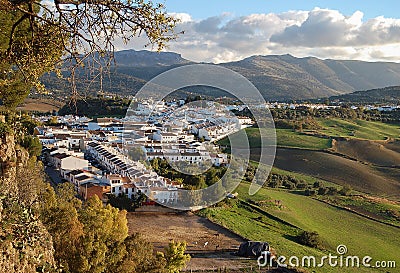 View - Ronda Stock Photo