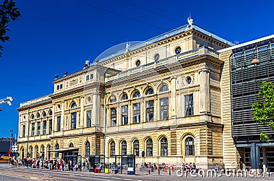 View of Royal Danish Theatre in Copenhagen Editorial Stock Photo