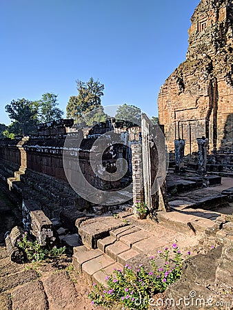 Ruins of angkor, cambodia Stock Photo