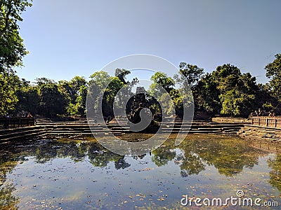 Ruins of angkor, cambodia Stock Photo