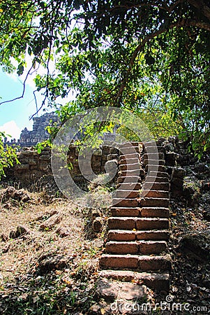 Ruins of angkor, cambodia Stock Photo