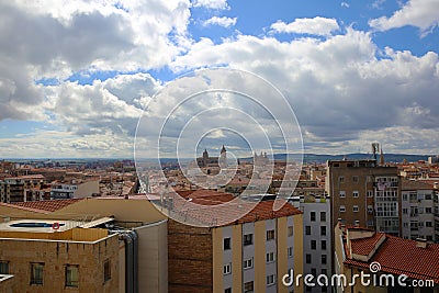 View of Salamanca city, Spain Stock Photo