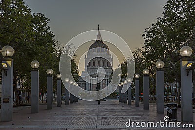 San Francisco City Hall at sunset, San Francisco Editorial Stock Photo