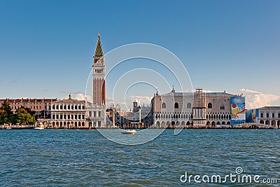 View at the San Marco square Stock Photo