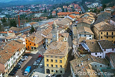 View of San Marino city Editorial Stock Photo