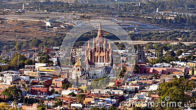 View of San Miguel de Allende Stock Photo