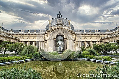 Petit Palais in Paris, facade view Stock Photo