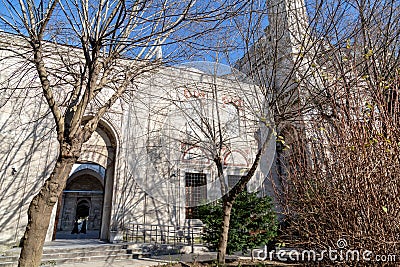 View of Sehzade Mosque, Fatih, Istanbul, Turkey. Editorial Stock Photo