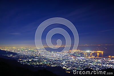 Kansai Skyline Stock Photo