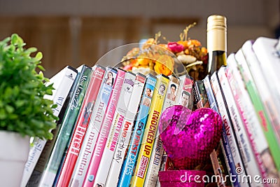 Rom com DVDs Editorial Stock Photo