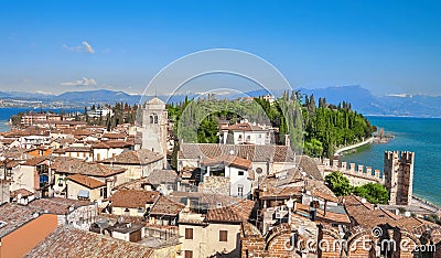 Sirmione, Garda Lake Stock Photo