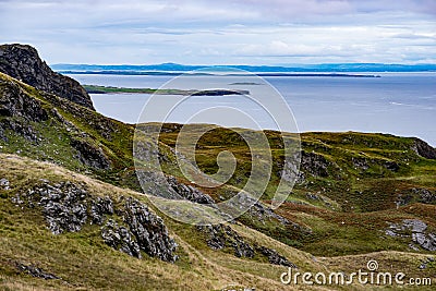 Slieve League Cliffs, County Donegal, Ireland Stock Photo