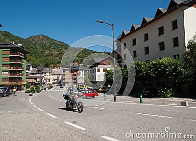 View of Sort in Catalonia Editorial Stock Photo