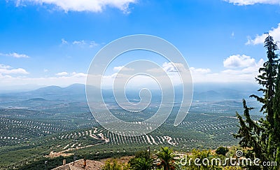 View South from Ubeda Stock Photo