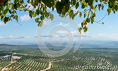 View South from Ubeda Stock Photo