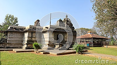 View of Sri Rameswara Temple, Kudli, Shivamoga, Karnataka Stock Photo