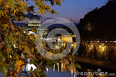 Castel Sant' Angelo in Rome, Italy Stock Photo