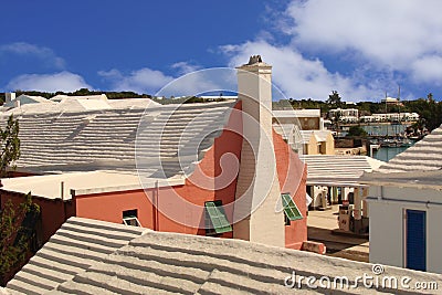 View of St. George Bermuda Stock Photo