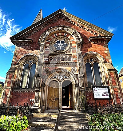 View of the, St James Victorian Workhouse Chapel in, Leeds, Yorkshire, UK Editorial Stock Photo