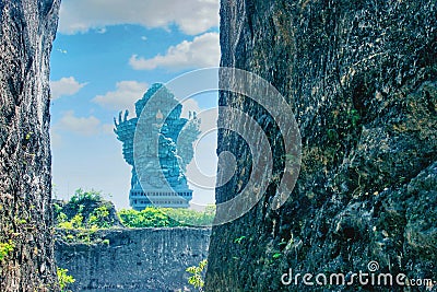 view statue bali Stock Photo