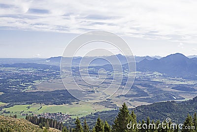 Views of the Murnau Moor Stock Photo