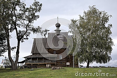 View of Suzdal Kremlin: St. Nicholas church. Suzdal, Golden Ring of Russi Stock Photo