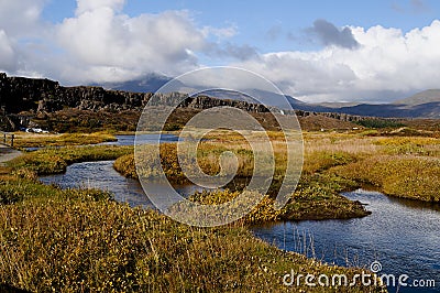 View of the tectonic plates Stock Photo