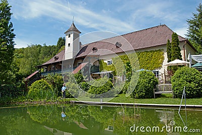 Rottenhof manor house in Hofamt Priel Editorial Stock Photo