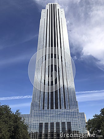 view to Williams tower in Houston, Texas, USA Editorial Stock Photo