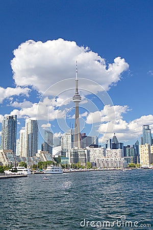 View of Toronto downtown Editorial Stock Photo