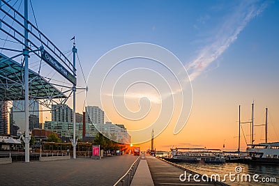 View of Toronto Harbour Front Editorial Stock Photo