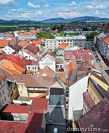 View of the town Stock Photo