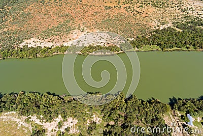 View of the Vaal river - South Africa Stock Photo