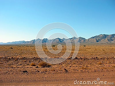 Outback Mountains Stock Photo